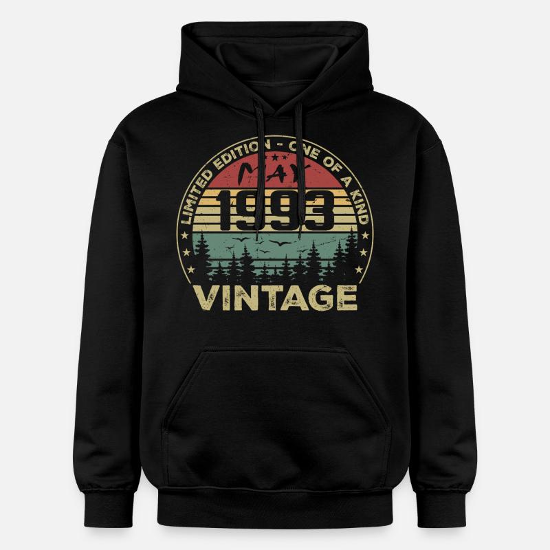 mai 1993 - may 1993 - Sweat à capuche Softstyle® Gildan Unisexe - noir