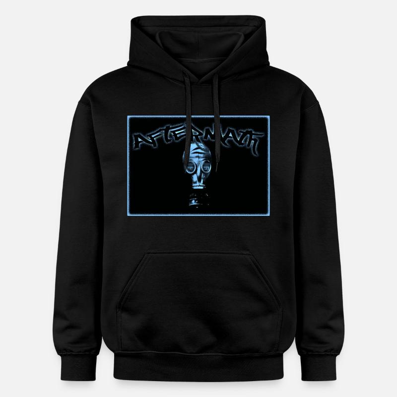 Aftermath Maske - Gildan Unisex Softstyle® Midweight Hoodie - Schwarz