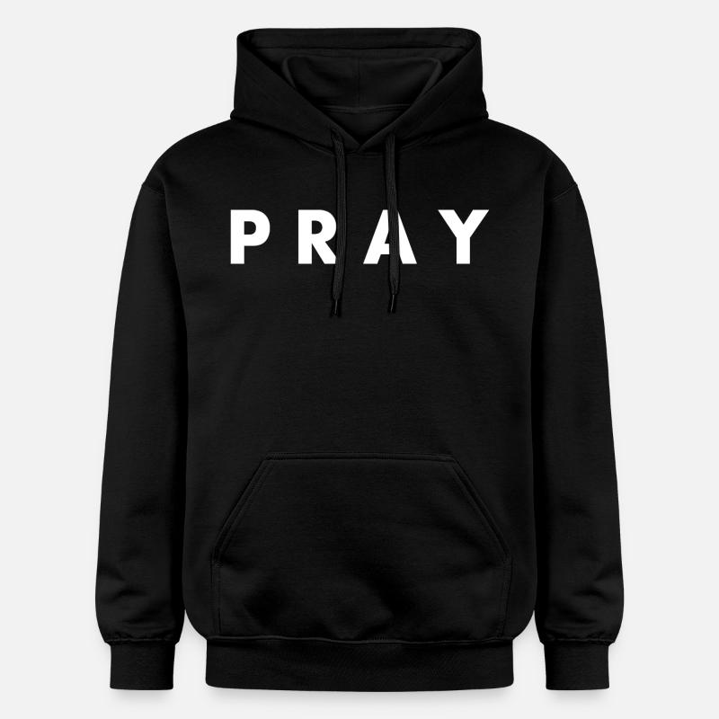 Pray - Sweat à capuche Softstyle® Gildan Unisexe - noir