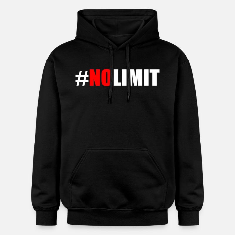 No limit - Sweat à capuche Softstyle® Gildan Unisexe - noir