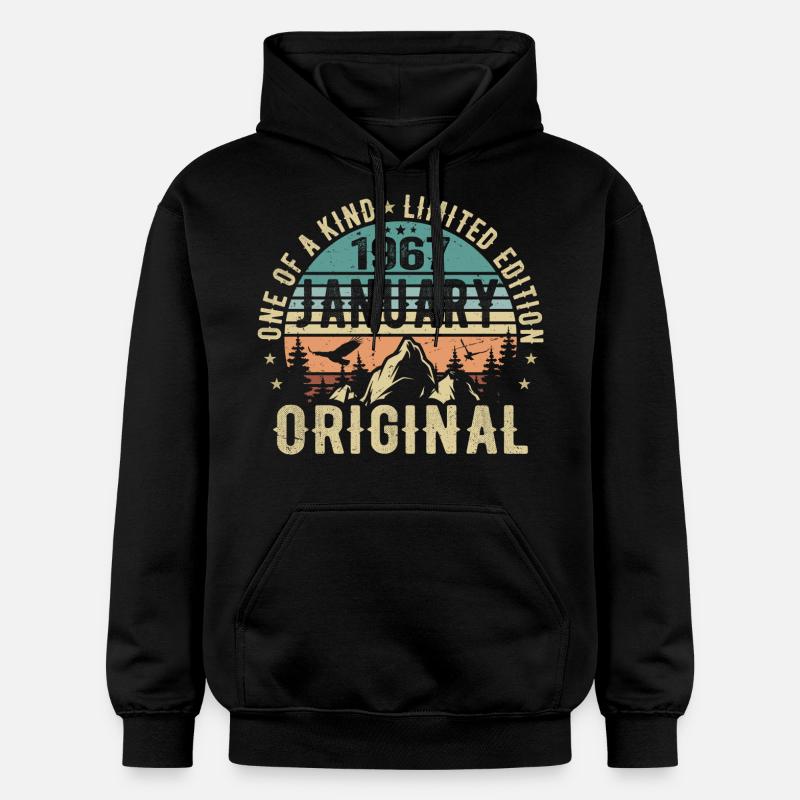 Ensemble de données 38 6 - Sweat à capuche Softstyle® Gildan Unisexe - noir