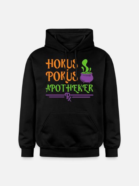 Apothecary Halloween - Gildan Unisex Softstyle® Midweight Hoodie - black