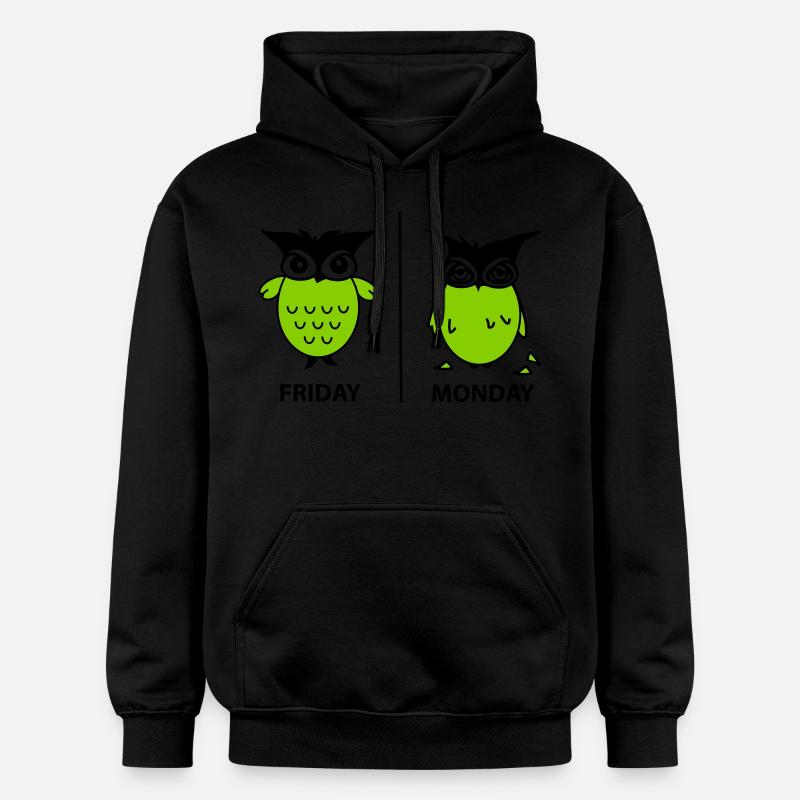 friday and monday - Sweat à capuche Softstyle® Gildan Unisexe - noir