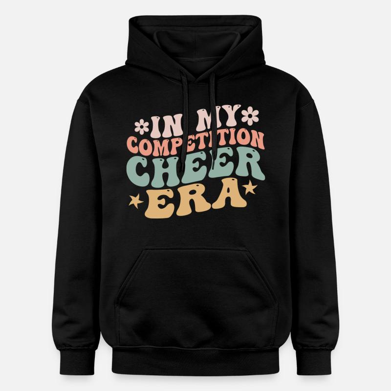In My Competition Cheer Era - Sweat à capuche Softstyle® Gildan Unisexe - noir
