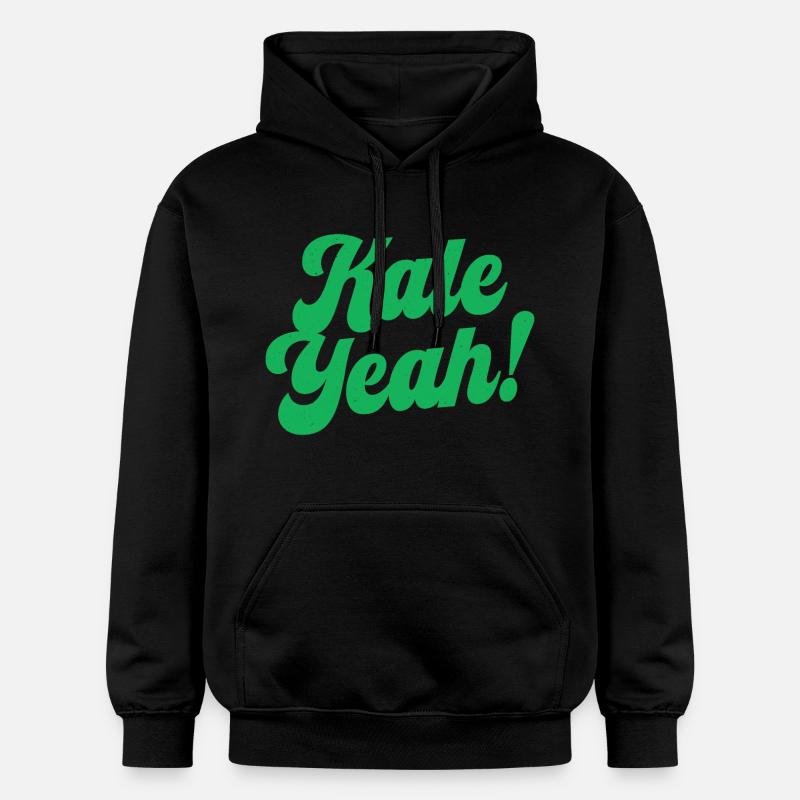 Kale oui - Sweat à capuche Softstyle® Gildan Unisexe - noir