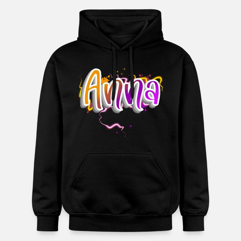 Anna - Sweat à capuche Softstyle® Gildan Unisexe - noir