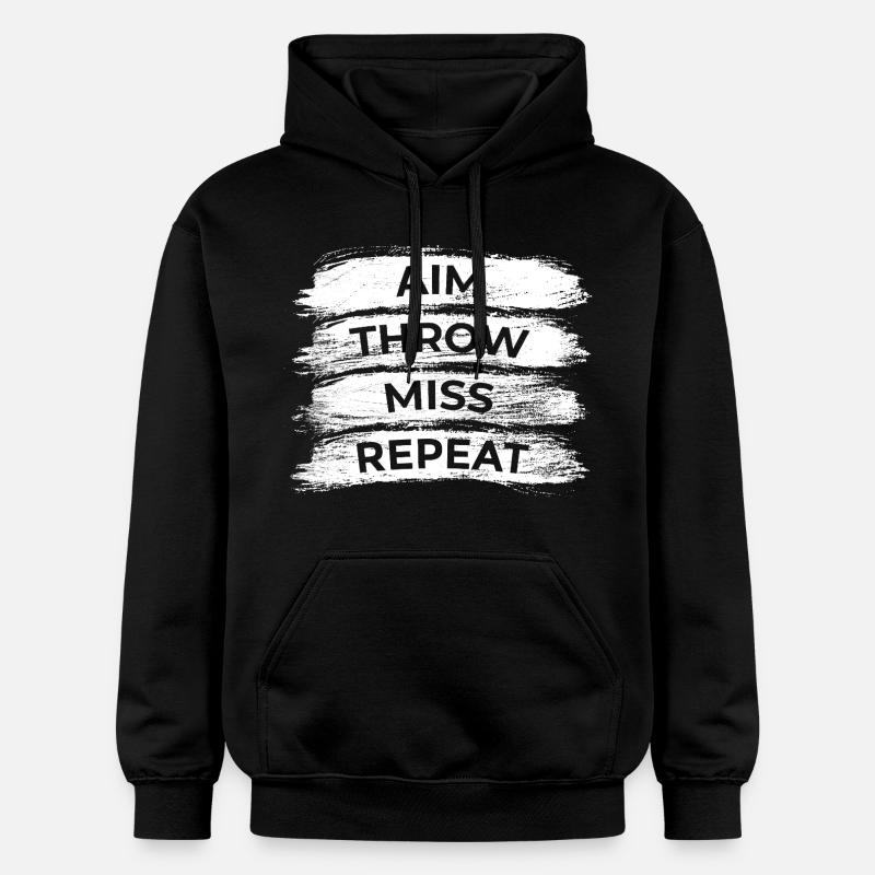 Techniques de fléchettes - Sweat à capuche Softstyle® Gildan Unisexe - noir