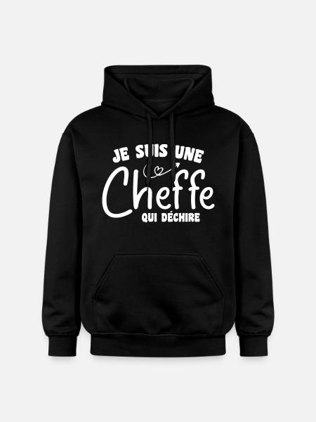 I'm a rocking chef - Gildan Unisex Softstyle® Midweight Hoodie - black