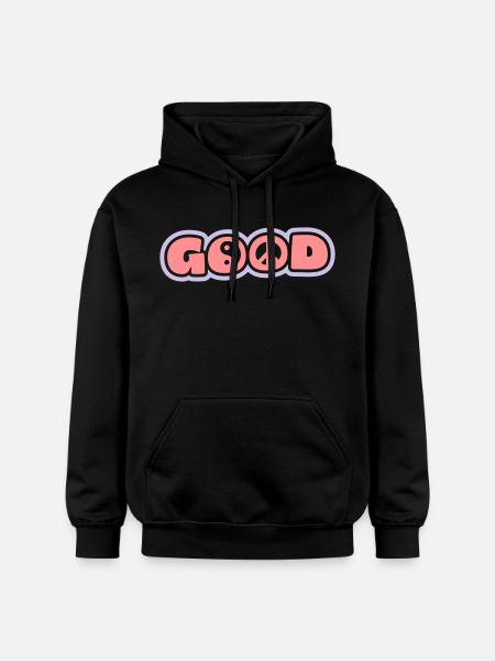 GOOD - Gildan Unisex Softstyle® Midweight Hoodie - black