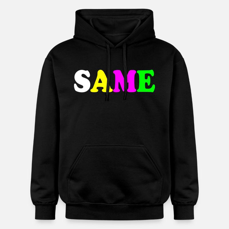 Same - Sweat à capuche Softstyle® Gildan Unisexe - noir
