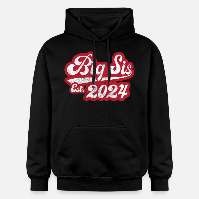 Grande Sœur Est 2024 - Sweat à capuche Softstyle® Gildan Unisexe - noir