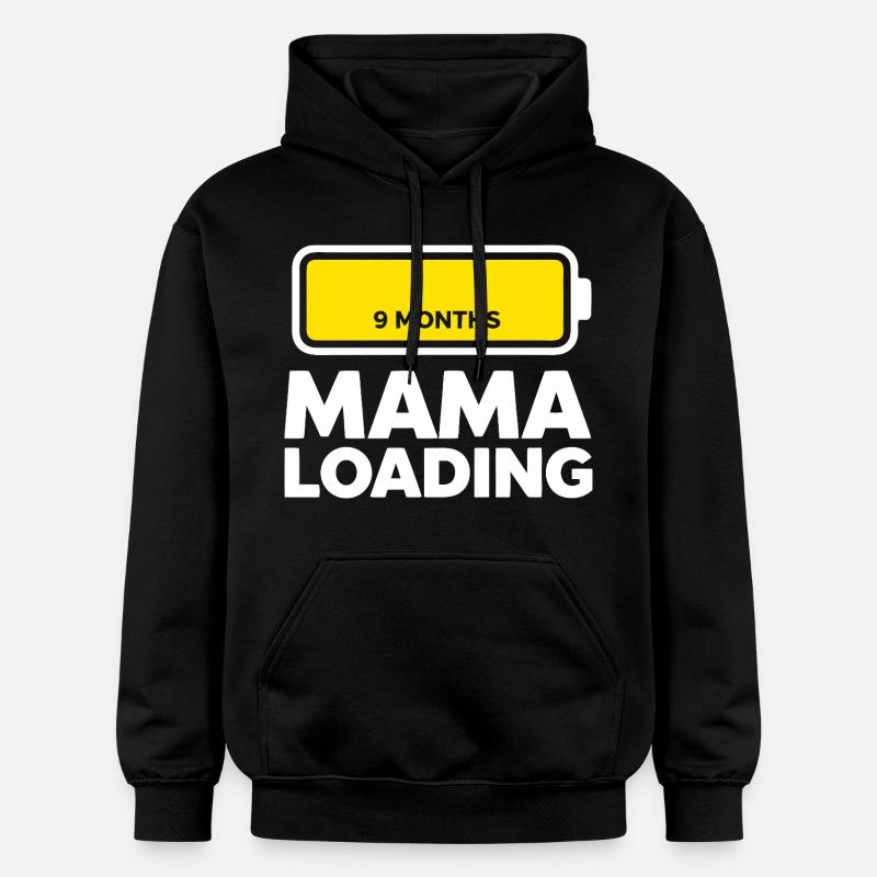 Mama Chargement - Sweat à capuche Softstyle® Gildan Unisexe - noir