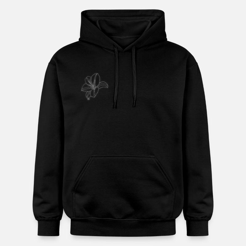 Lys - Sweat à capuche Softstyle® Gildan Unisexe - noir