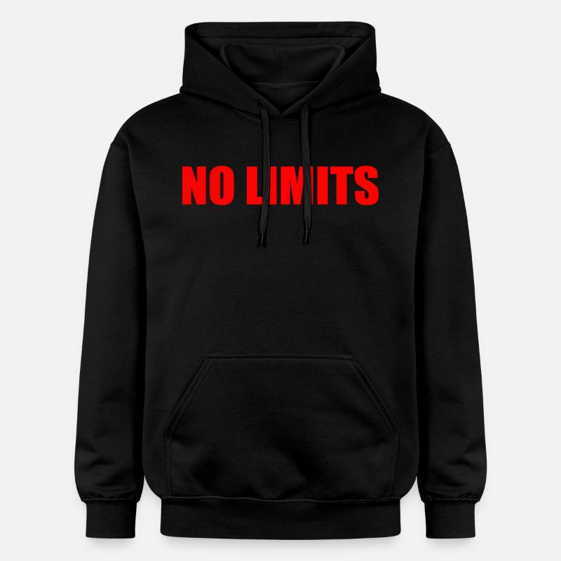 No limits - Sweat à capuche Softstyle® Gildan Unisexe - noir