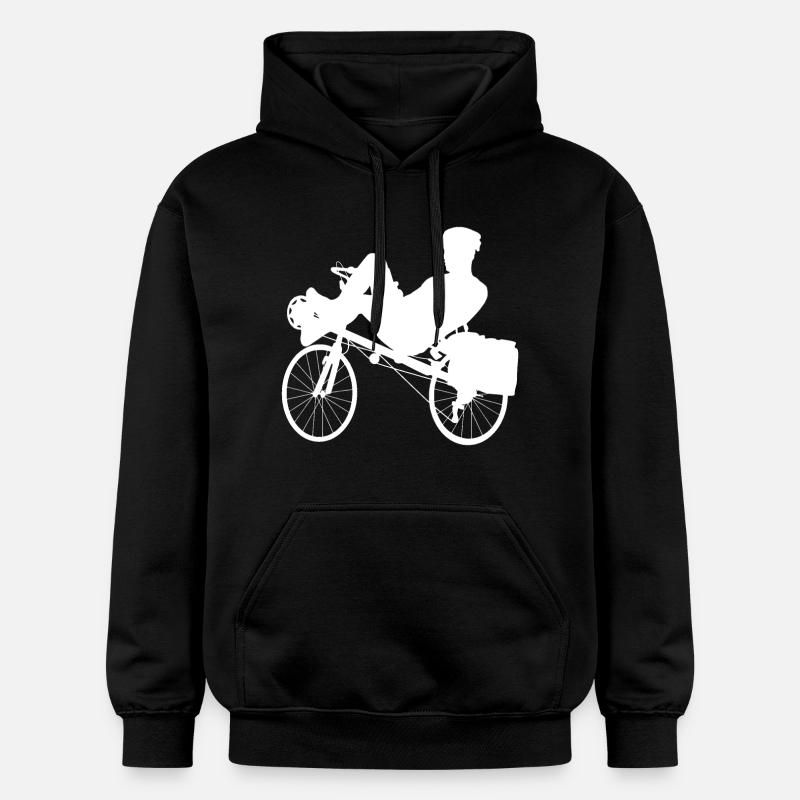 couché blanc - Sweat à capuche Softstyle® Gildan Unisexe - noir