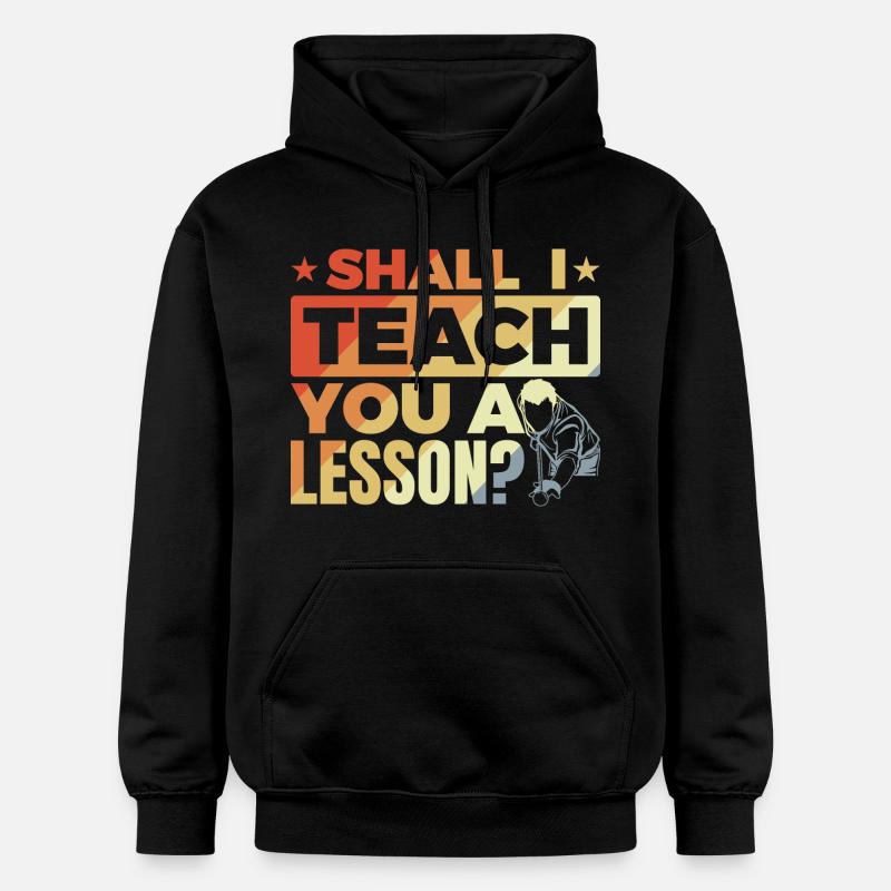 Blague de joueur de billard - Sweat à capuche Softstyle® Gildan Unisexe - noir