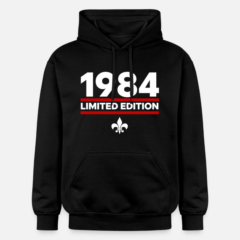 1984 Édition limitée - Sweat à capuche Softstyle® Gildan Unisexe - noir