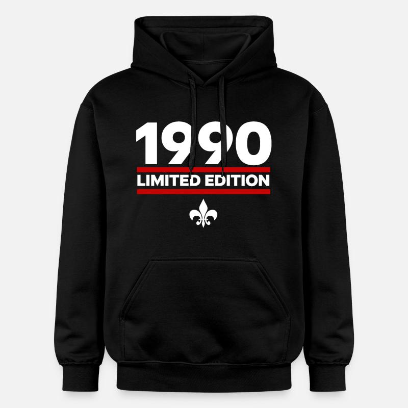 1990 Édition limitée - Sweat à capuche Softstyle® Gildan Unisexe - noir