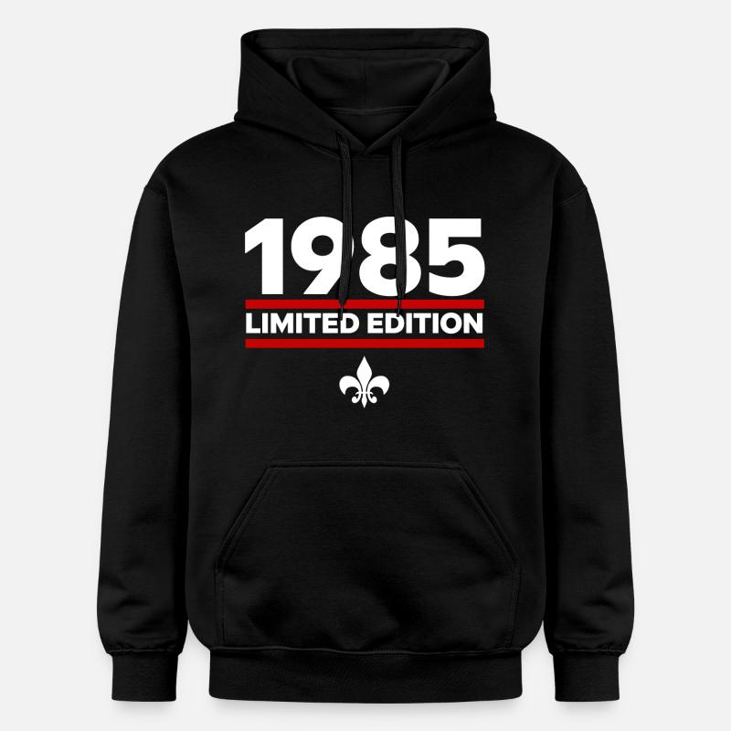 1985 Édition limitée - Sweat à capuche Softstyle® Gildan Unisexe - noir