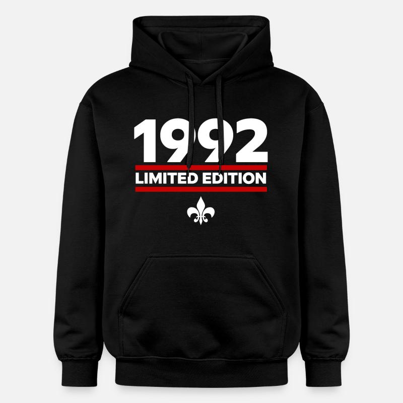 1992 Édition limitée - Sweat à capuche Softstyle® Gildan Unisexe - noir
