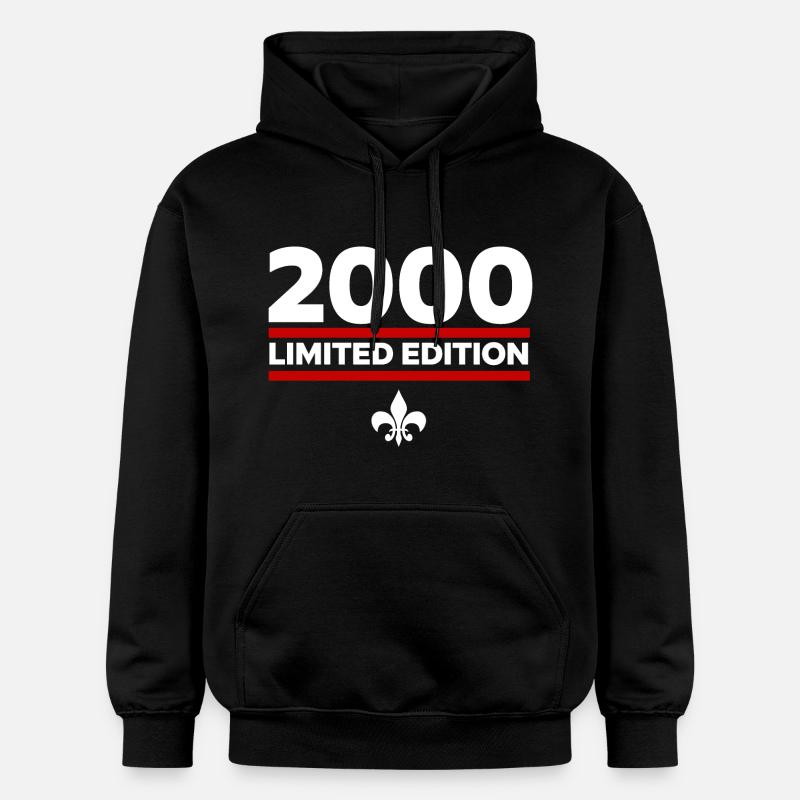 Édition limitée 2000 - Sweat à capuche Softstyle® Gildan Unisexe - noir