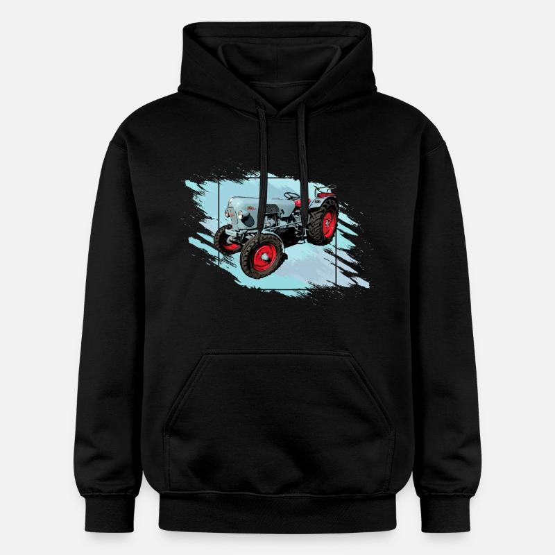 Le Tiger EM 235 - Sweat à capuche Softstyle® Gildan Unisexe - noir