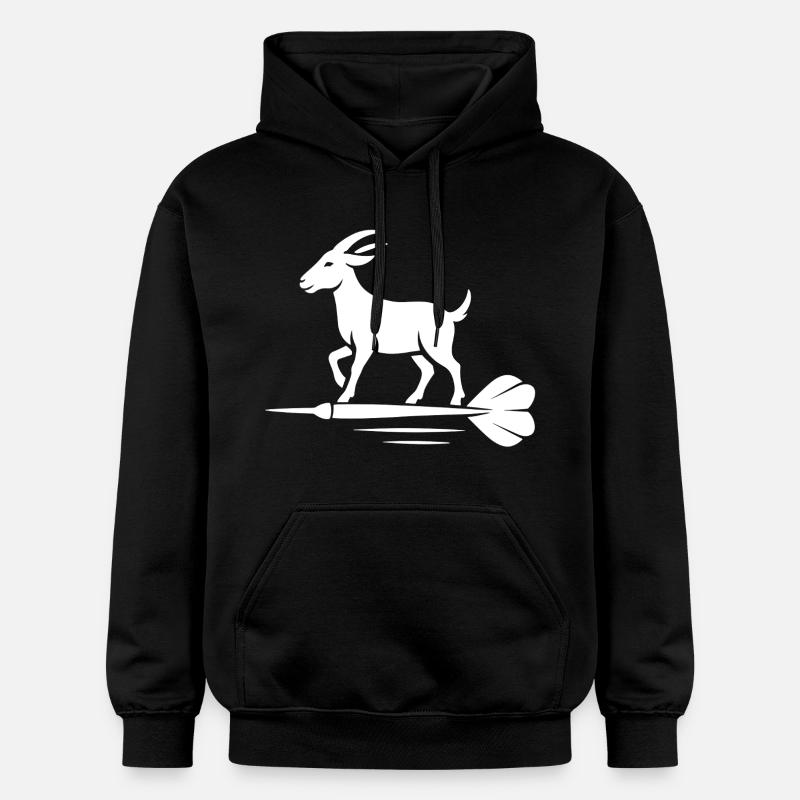 Bock auf Dart - Sweat à capuche Softstyle® Gildan Unisexe - noir