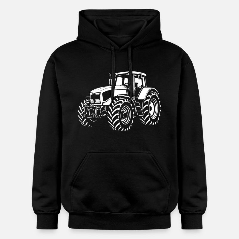 Puissance sur le terrain - Sweat à capuche Softstyle® Gildan Unisexe - noir