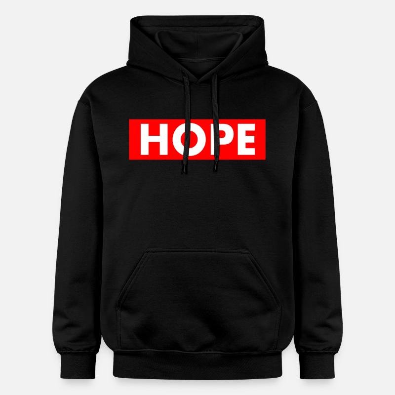 Hope - Sweat à capuche Softstyle® Gildan Unisexe - noir