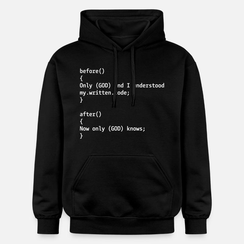 Blague du programmeur - Sweat à capuche Softstyle® Gildan Unisexe - noir