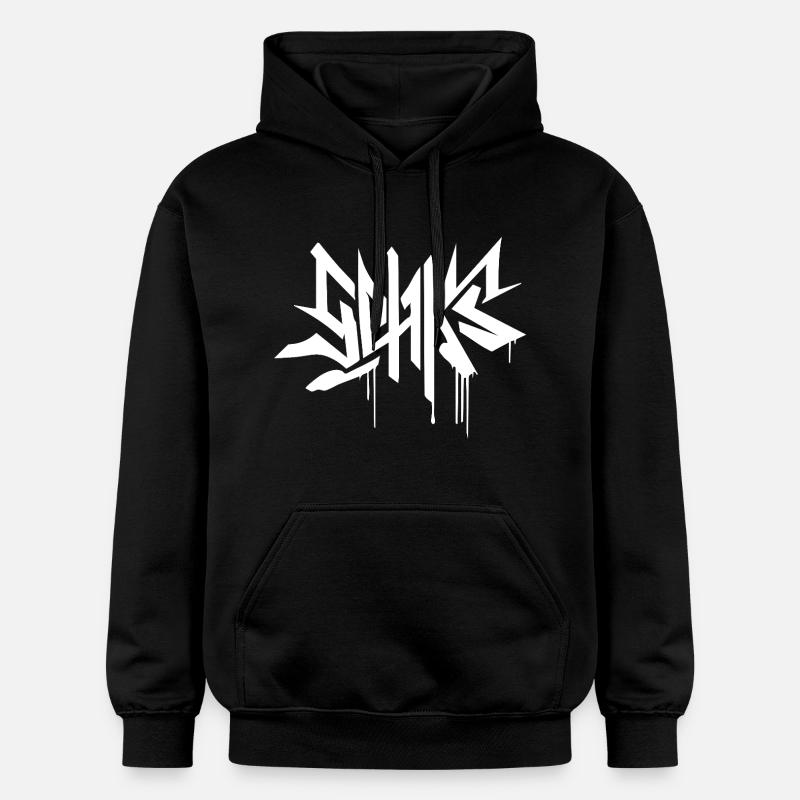 SEHKS BLANC - Sweat à capuche Softstyle® Gildan Unisexe - noir