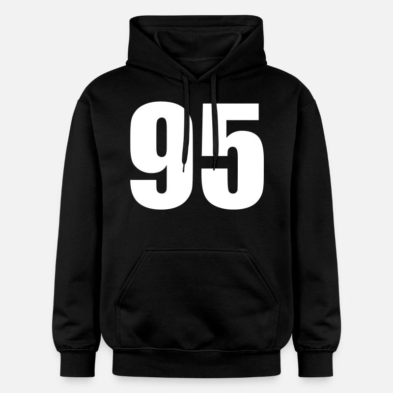 95 - Sweat à capuche Softstyle® Gildan Unisexe - noir