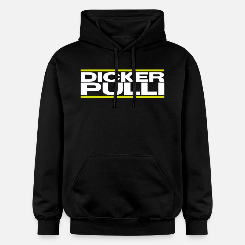 DICKER PULLI - Gildan Unisex Softstyle® Midweight Hoodie - Schwarz