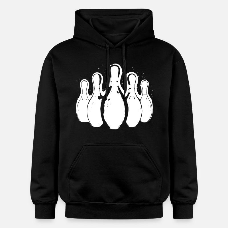 Bowling - Sweat à capuche Softstyle® Gildan Unisexe - noir