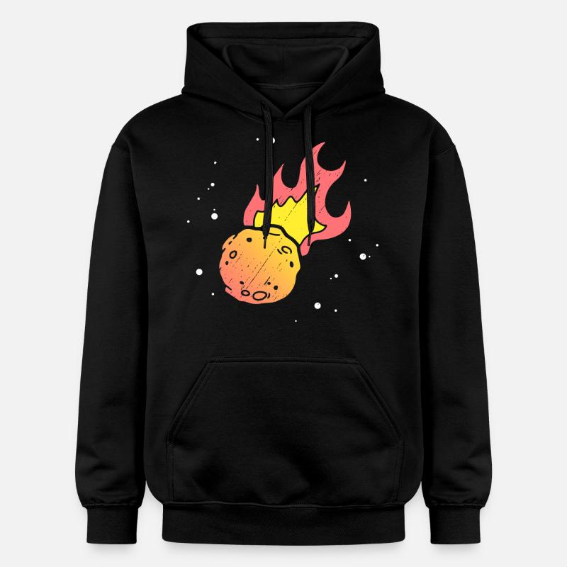 Météore en détresse - Sweat à capuche Softstyle® Gildan Unisexe - noir