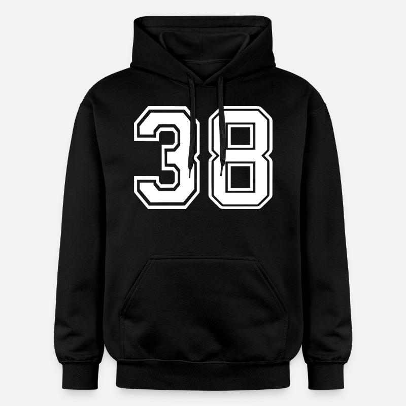 38 - Sweat à capuche Softstyle® Gildan Unisexe - noir