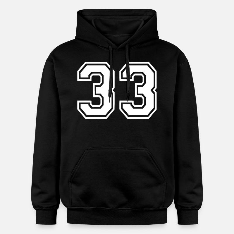 33 - Sweat à capuche Softstyle® Gildan Unisexe - noir