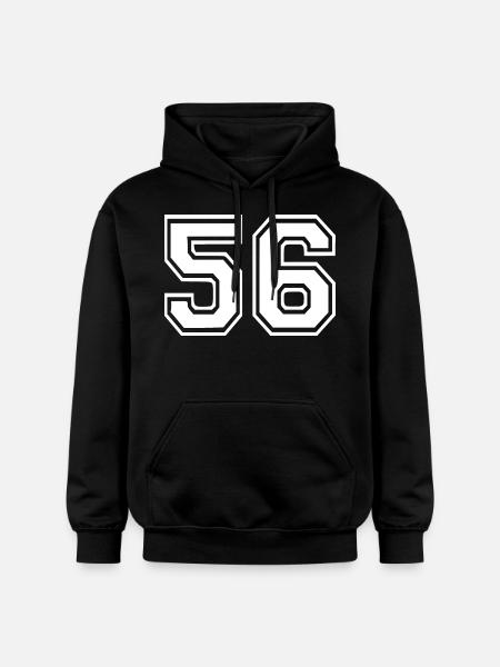 56 - Gildan Unisex Softstyle® Midweight Hoodie - Schwarz