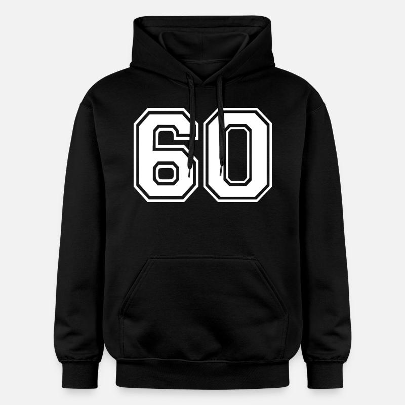 60 - Sweat à capuche Softstyle® Gildan Unisexe - noir