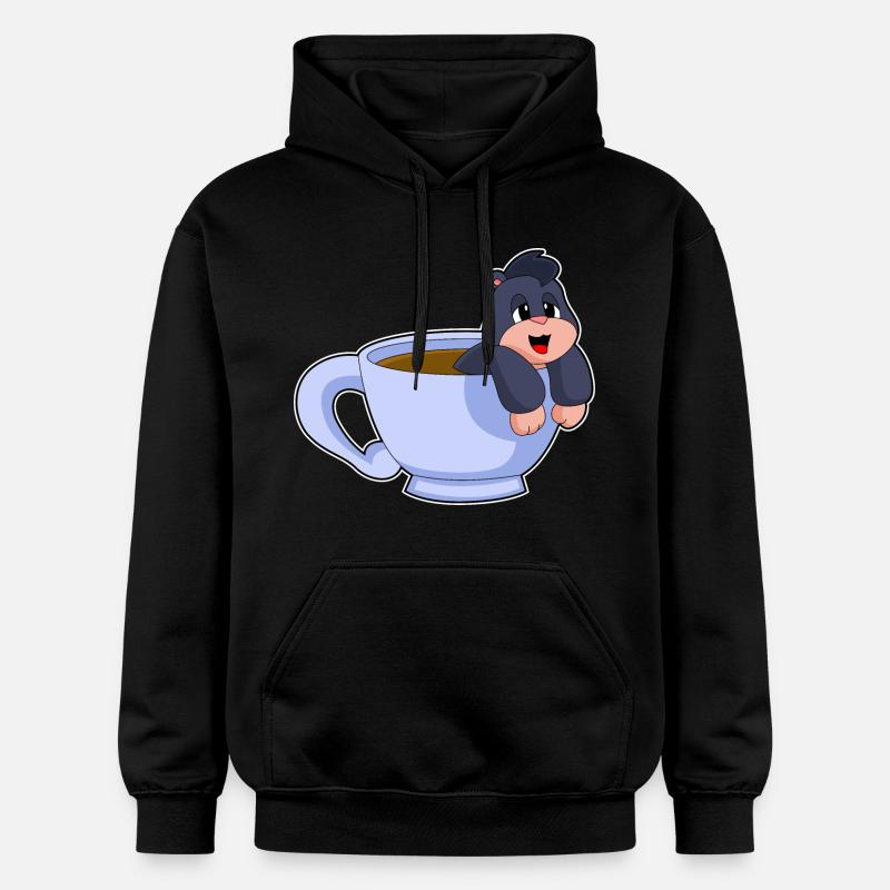 Tasse à café Mole - Sweat à capuche Softstyle® Gildan Unisexe - noir
