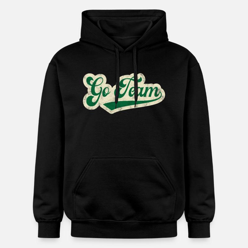 Aller à l’équipe - Sweat à capuche Softstyle® Gildan Unisexe - noir