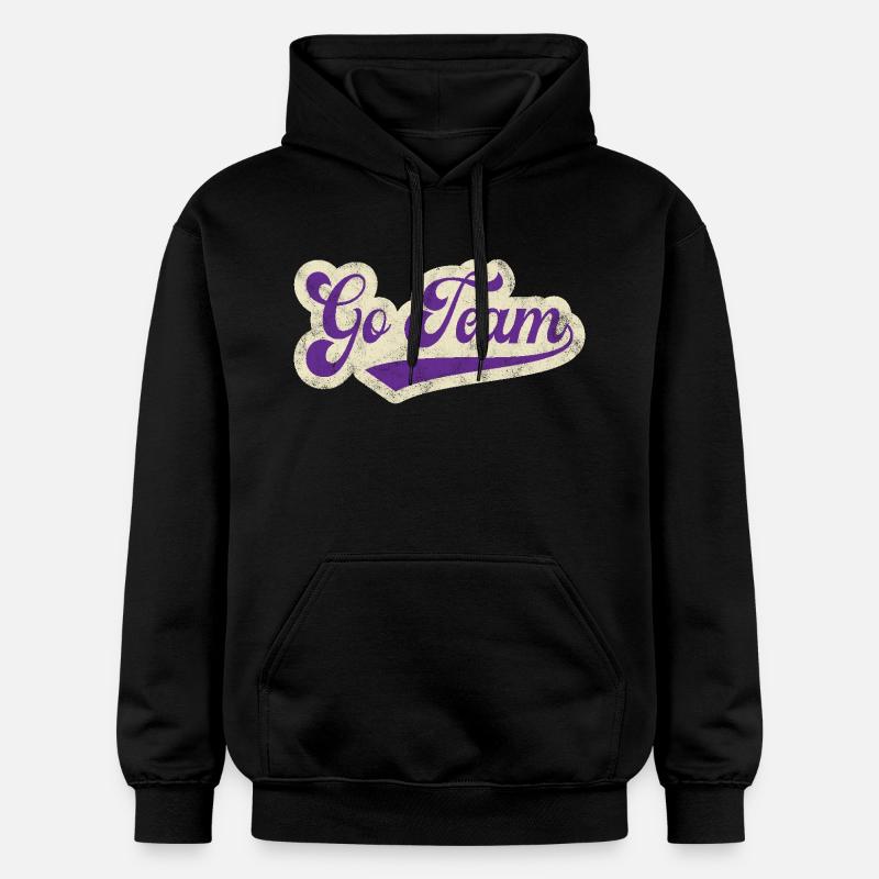Aller à l’équipe - Sweat à capuche Softstyle® Gildan Unisexe - noir