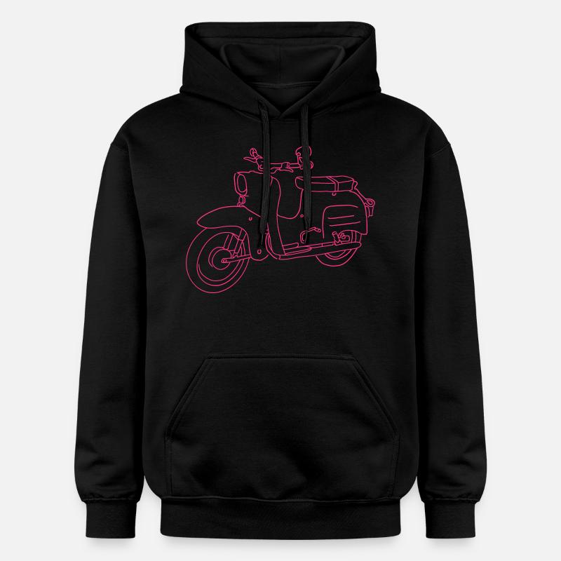 Scooter Simson Schwalbe - Sweat à capuche Softstyle® Gildan Unisexe - noir