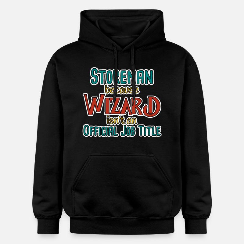 Sorcier magasinier - Sweat à capuche Softstyle® Gildan Unisexe - noir