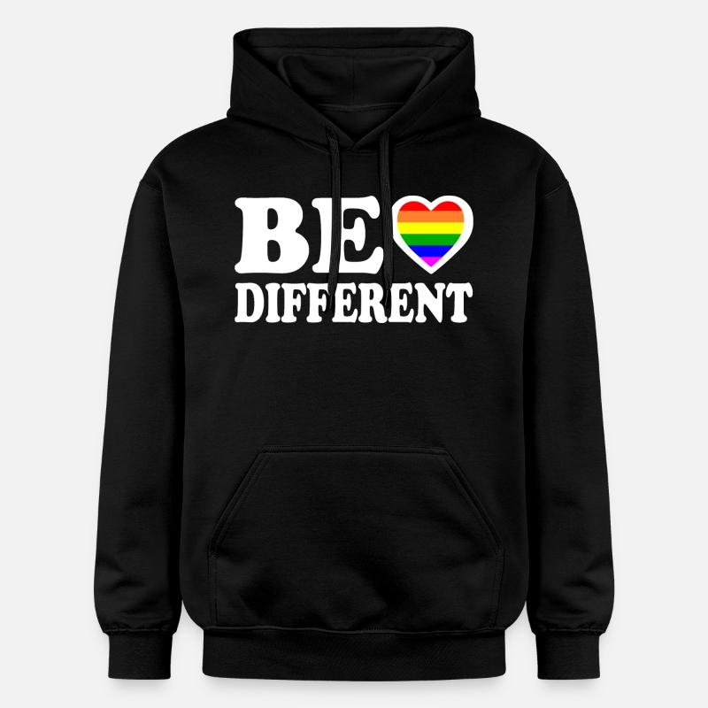 Be different - Sweat à capuche Softstyle® Gildan Unisexe - noir