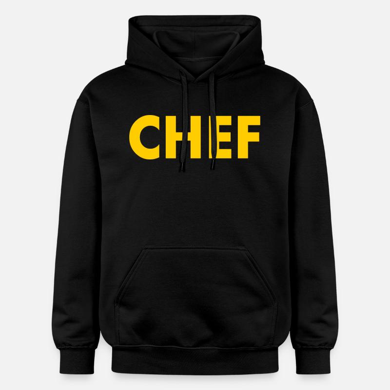 Chef - Sweat à capuche Softstyle® Gildan Unisexe - noir