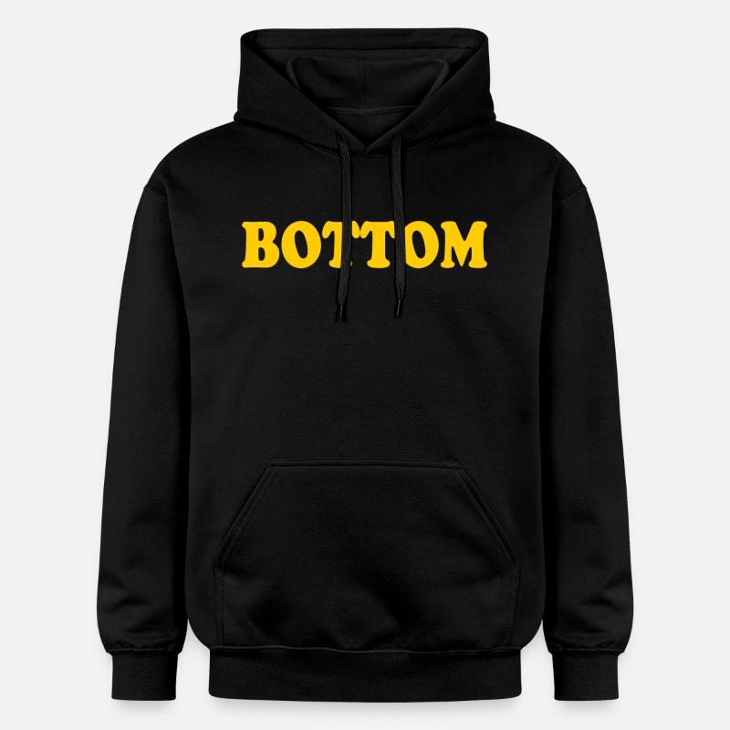 Bottom - Sweat à capuche Softstyle® Gildan Unisexe - noir
