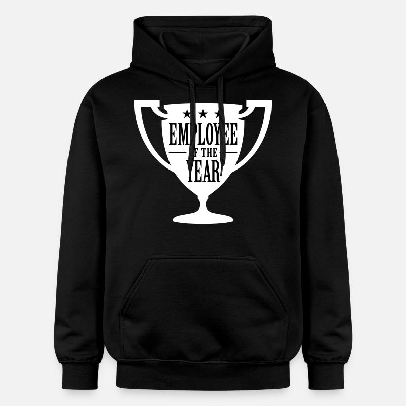 Employé de l'année! - Sweat à capuche Softstyle® Gildan Unisexe - noir