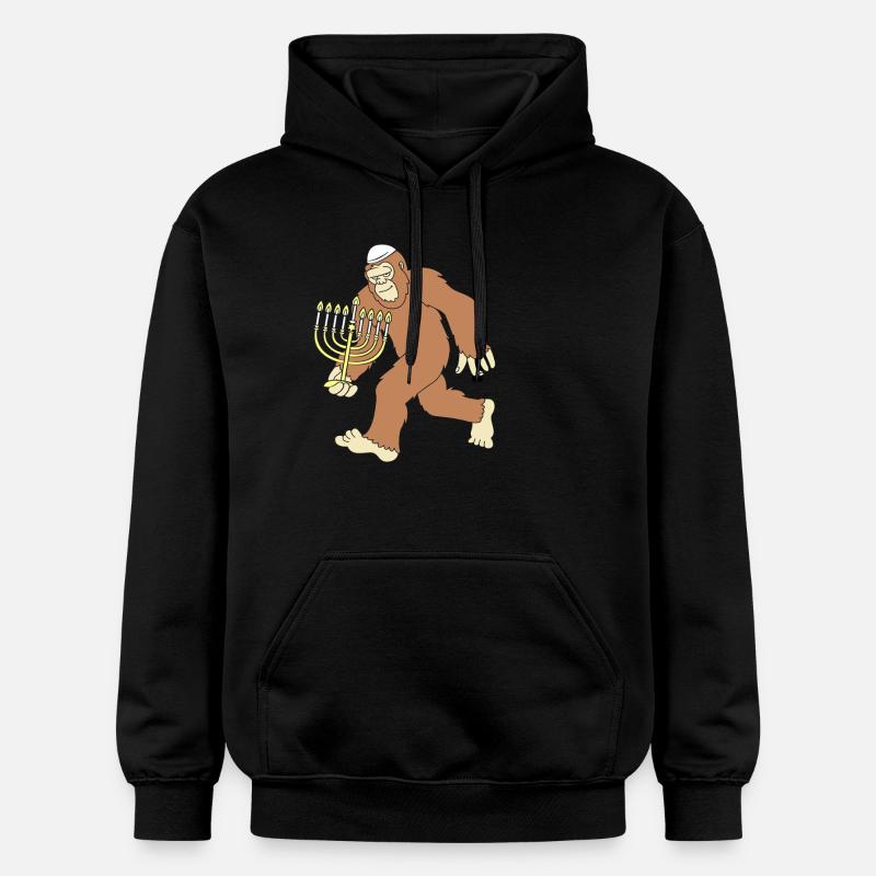 Hanoukka Hanoukka Hanoukka - Sweat à capuche Softstyle® Gildan Unisexe - noir