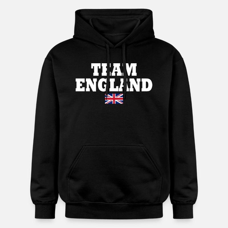 Team england - Sweat à capuche Softstyle® Gildan Unisexe - noir